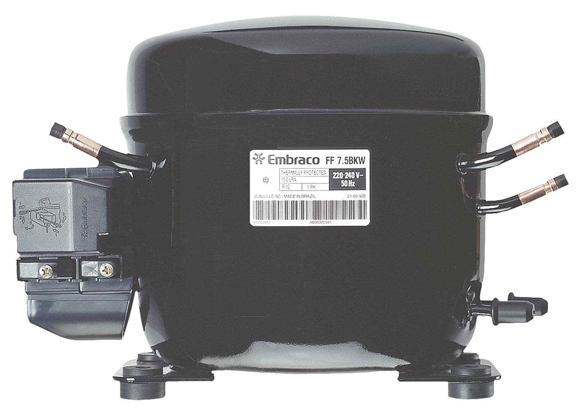 FF8.5HBK1 Replacement Refrigeration Compressor 1/4 HP R-134A R134A