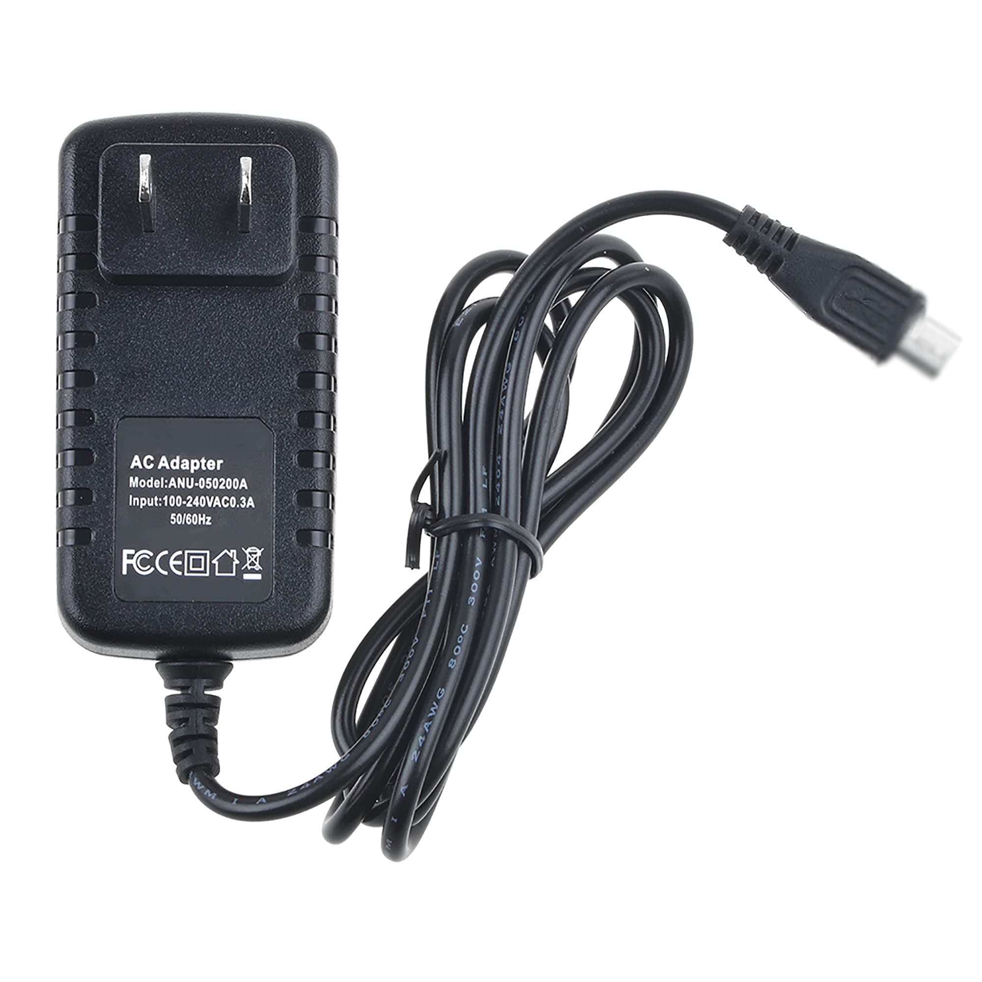PK Power 2A Mini USB AC DC Charger Power Adapter Cord for Aiptek Video Camera Camcorder