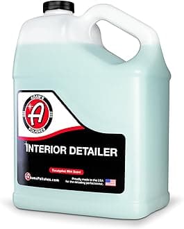 Adam's Interior Detailer (Gallon) - Total Car Interior Cleaner, Protectant & Dressing | All Purpose Cleaner & Leather Conditioner | Vinyl, Dashboard, Screen, Seat Cleaner & More
