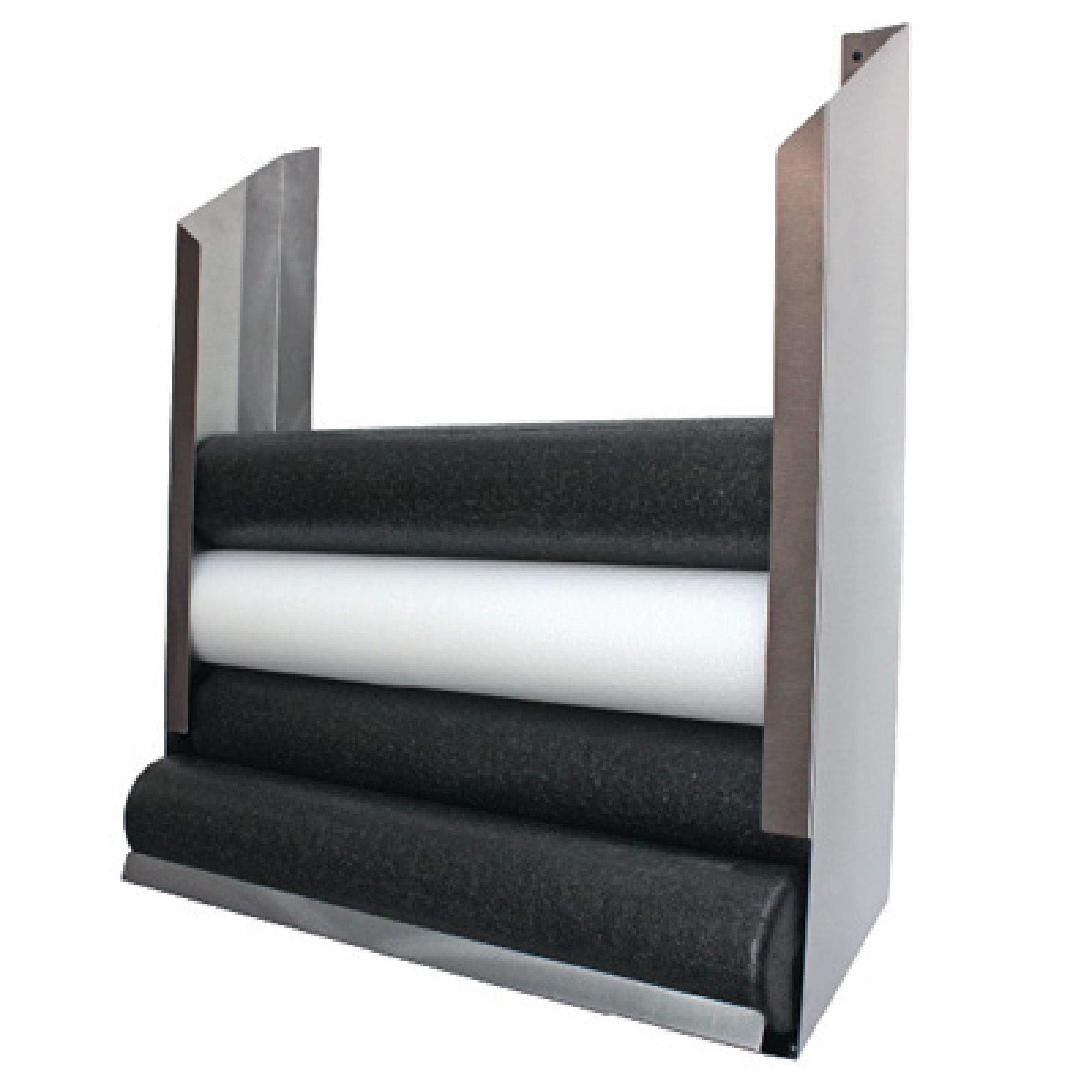 FIT1ST Foam Roller Wall Rack, Fits 6 Foam Rollers
