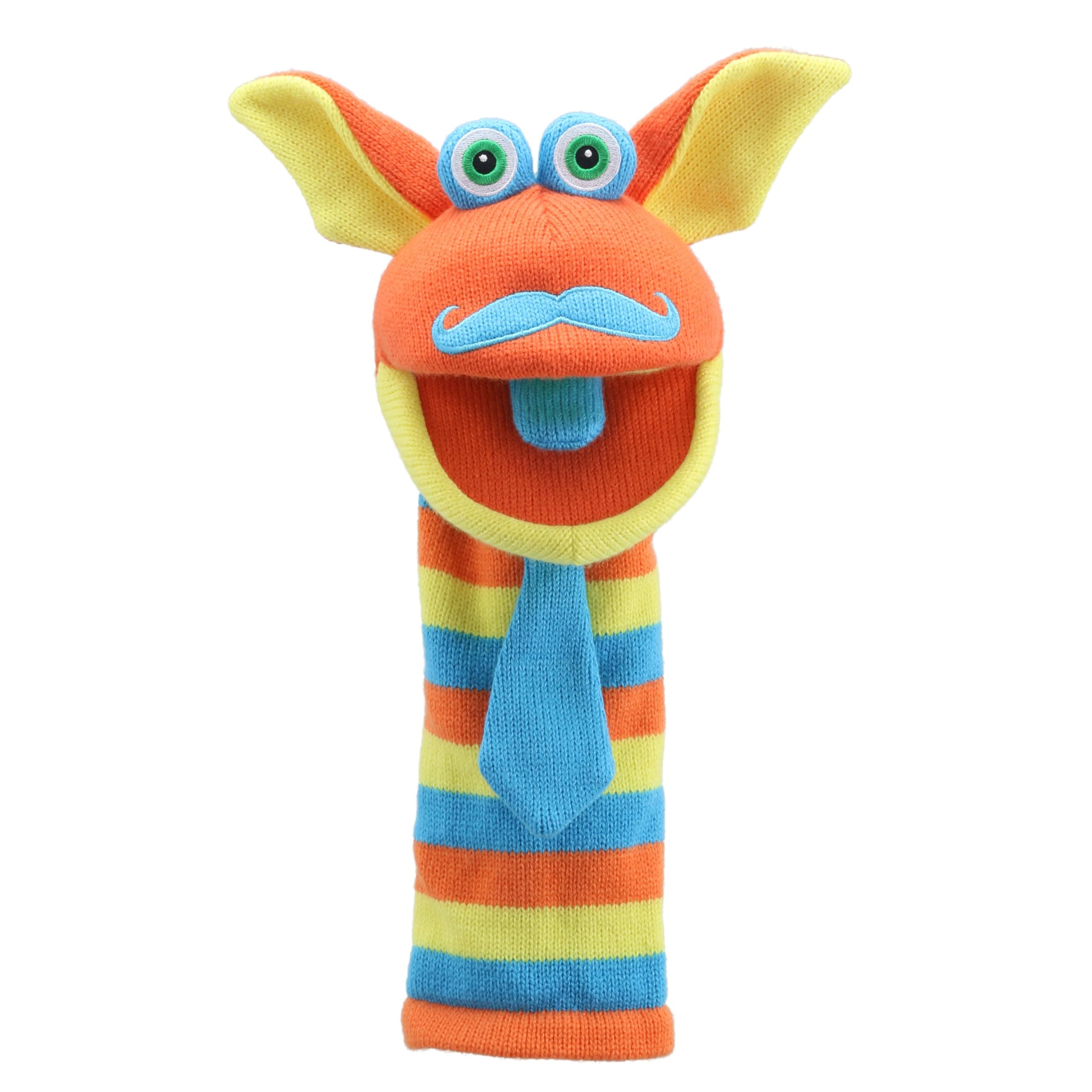 Knitted Puppet - Mango, 15 inches