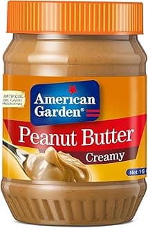 American Garden Creamy Peanut Butter, Vegan, Gluten Free, 454 grams