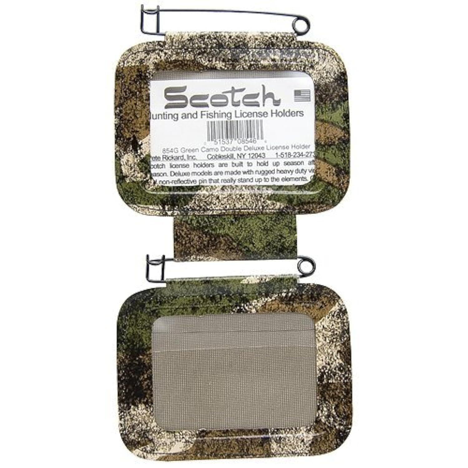 Rickard`s/Scotch License Holder Double Camo