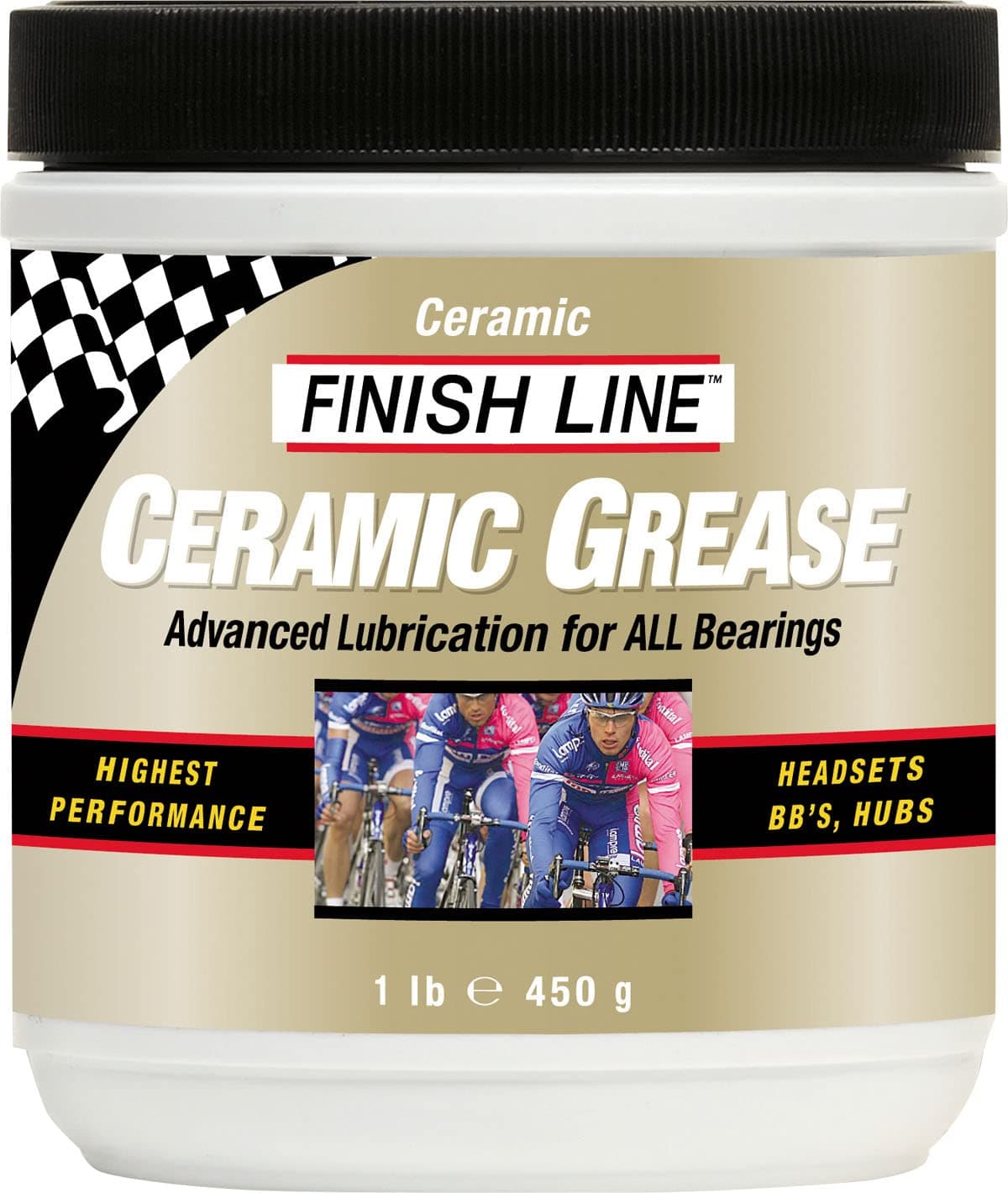 Ceramic Grease for Bicycles, Advanced Ceramic Bearing Lubricant for Bottom Brackets, Hubs and Headsets, Reduces Friction and Heat, Waterproof Rust Protection