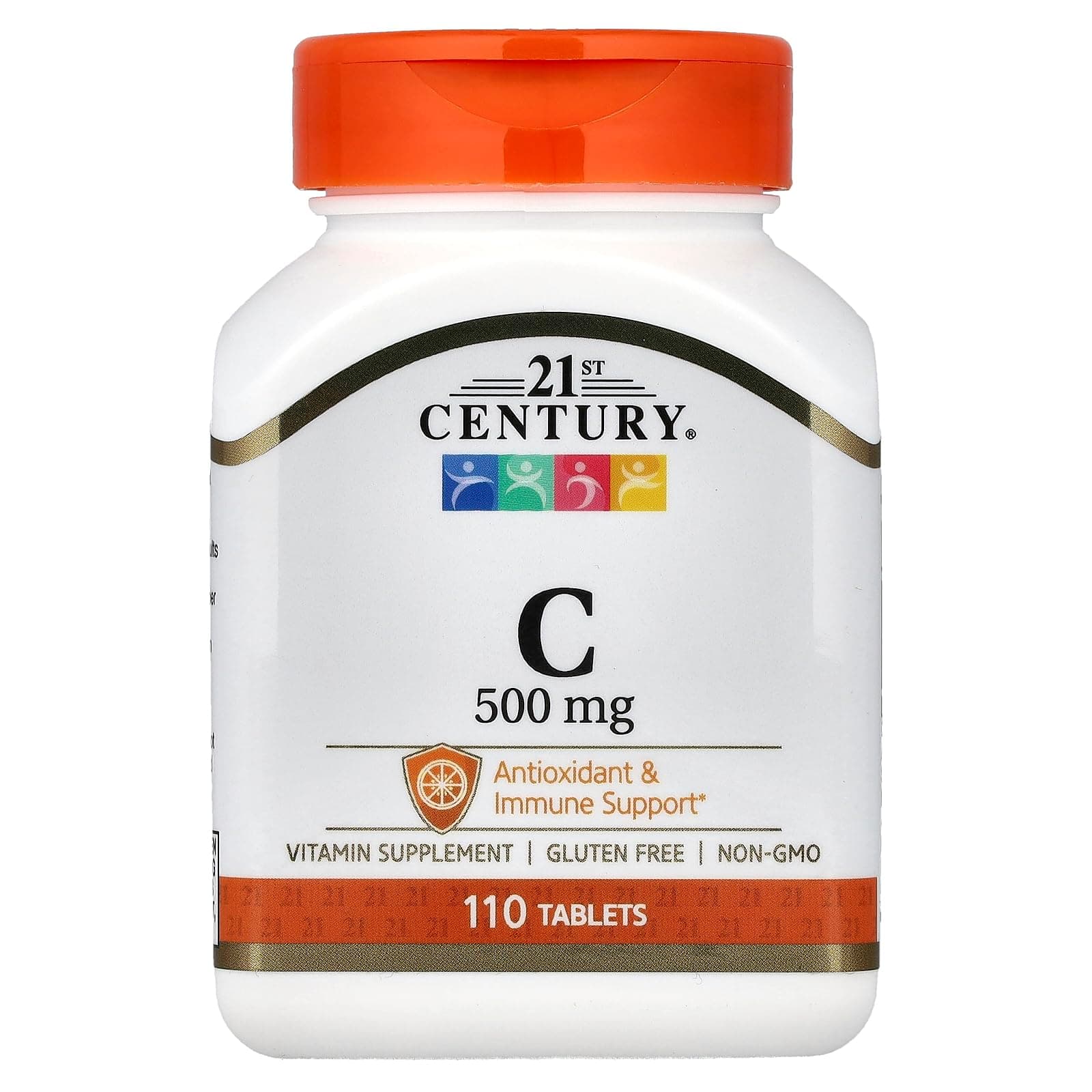 21st Century C 500 Mg Tablets, 110 Count