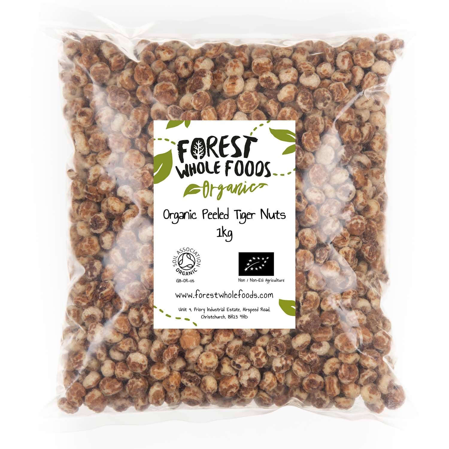 Organic Peeled Tiger Nuts (1kg)