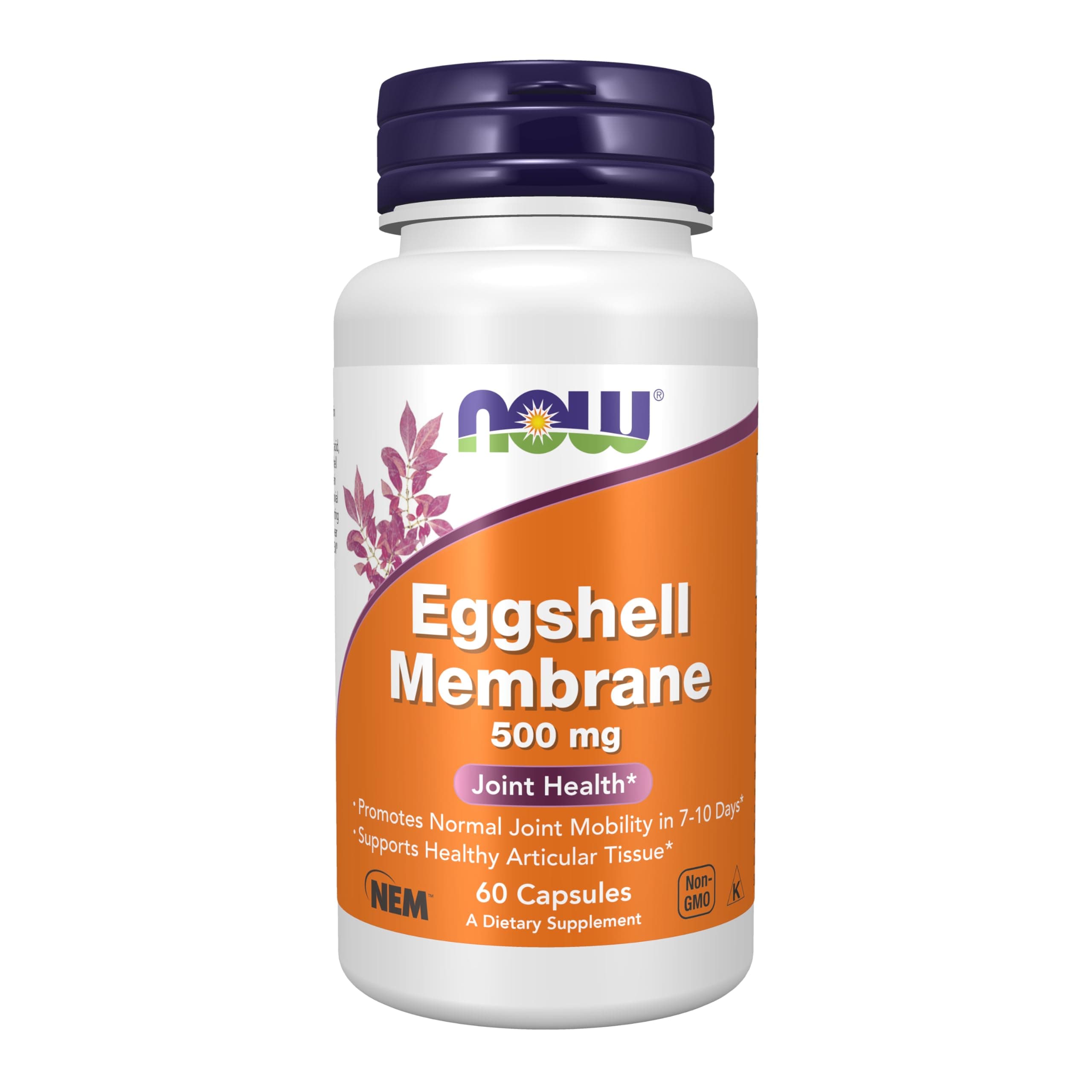 Supplements, Eggshell Membrane (A Unique Biological Matrix Composed of Major Joint Constituents) 500 mg, 60 Veg Capsules