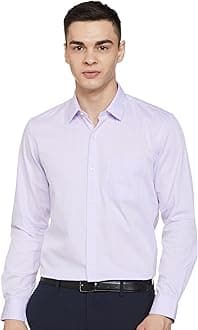 Peter England Men Polycotton Solid Slim Fit Shirt