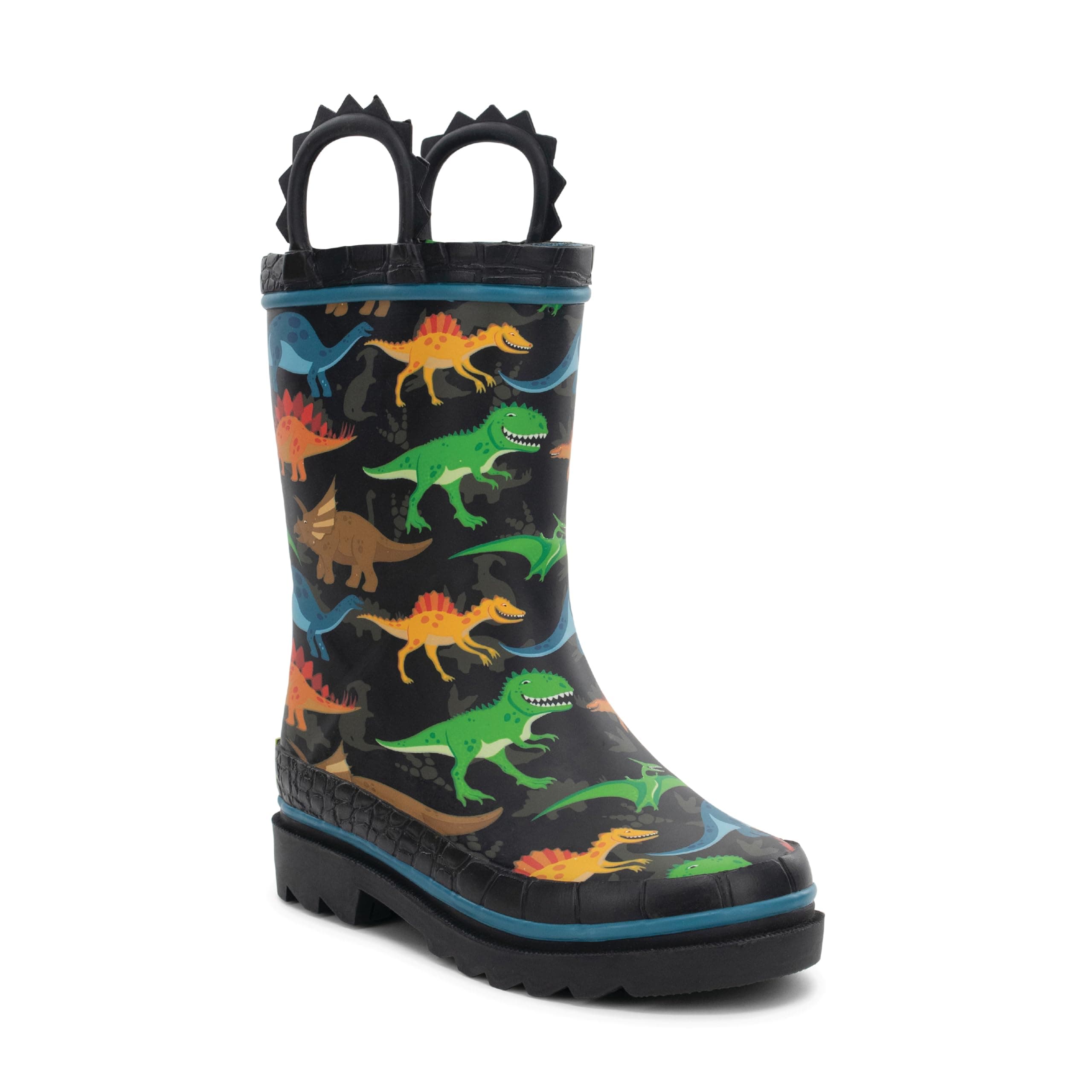 Western Chief Rain Boots with Pull on Handles for Toddlers and Kids - Premium Waterproof Boots for Boys and Girls