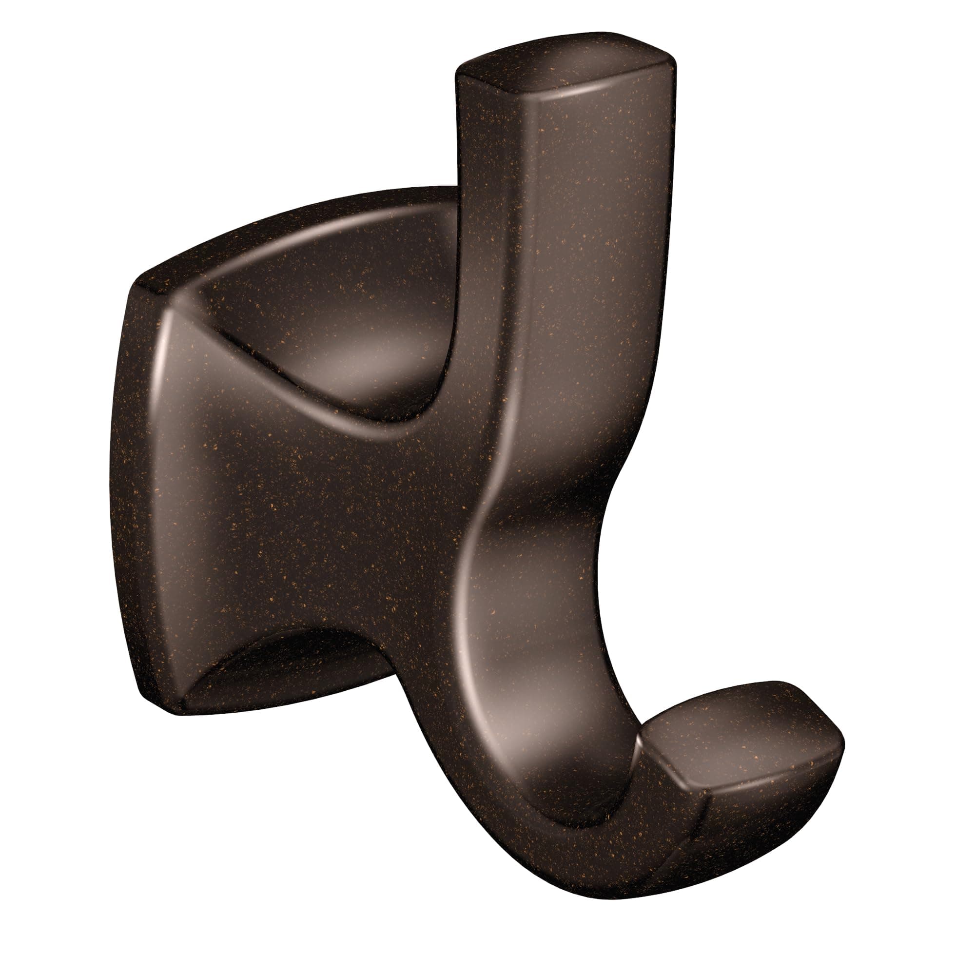 Moen YB5103ORB Voss Double Robe Hook, Oil-Rubbed Bronze