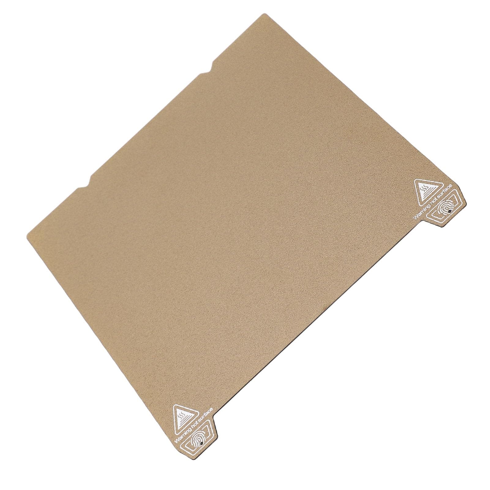 Gernie Spring Steel Print Bed, 3D Printer Bed PEO Side Textured PEI Side Easy Removal for Model Making