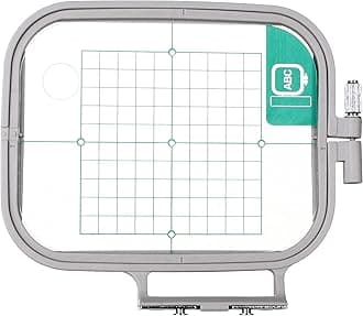 Sew Tech Embroidery Hoops for Brother SE600 SE400 SE625 SE425 PE550D PE540D PE535 PE525 PE500 Innovis Babylock Brother Embroidery Machine Hoop (4x4" - SA432)