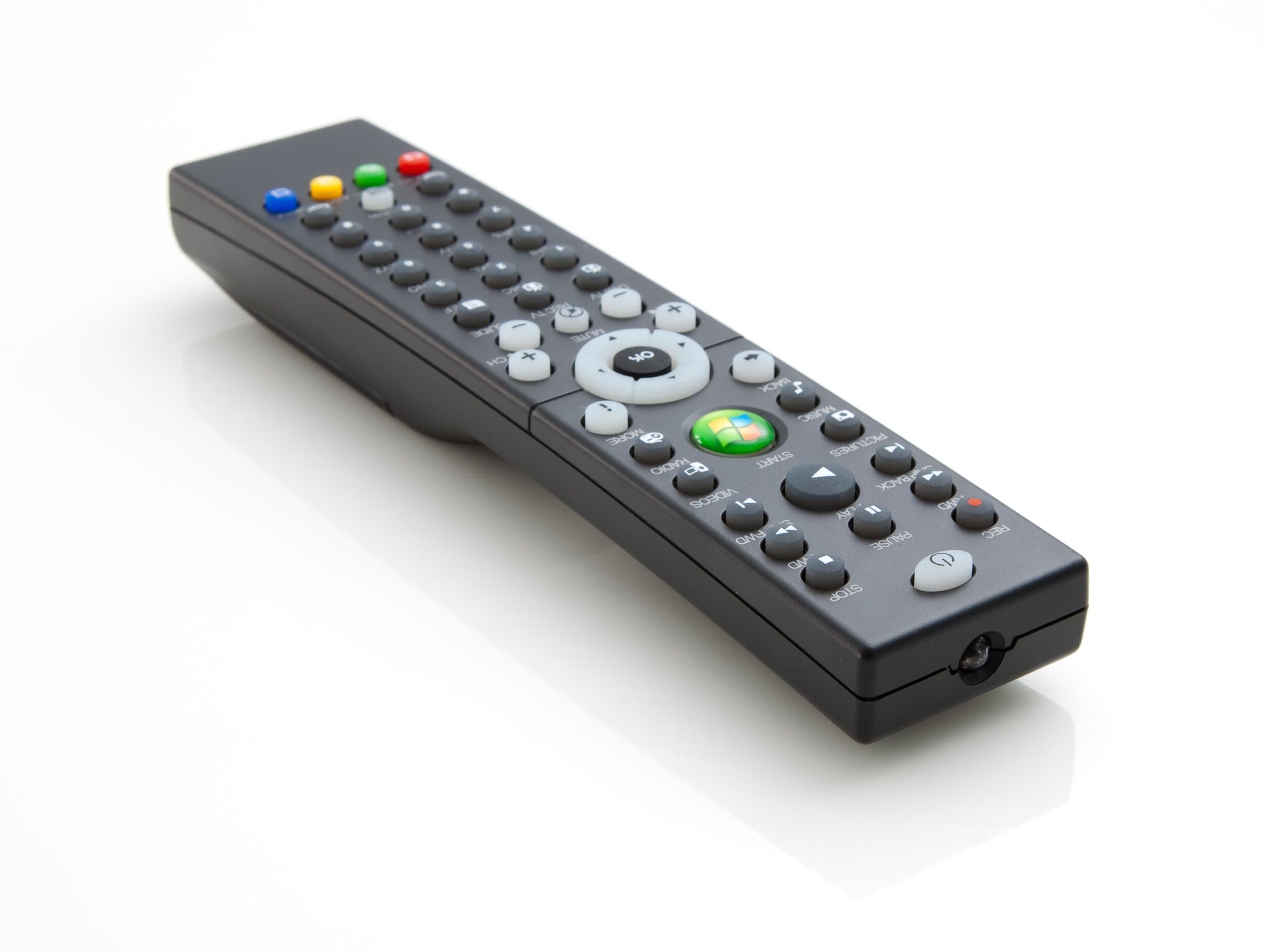 Rosewill RRC-126 MCE Infrared Remote Control with Netflix Function for Windows Vista/Window7 MCE/Windows 8, Black