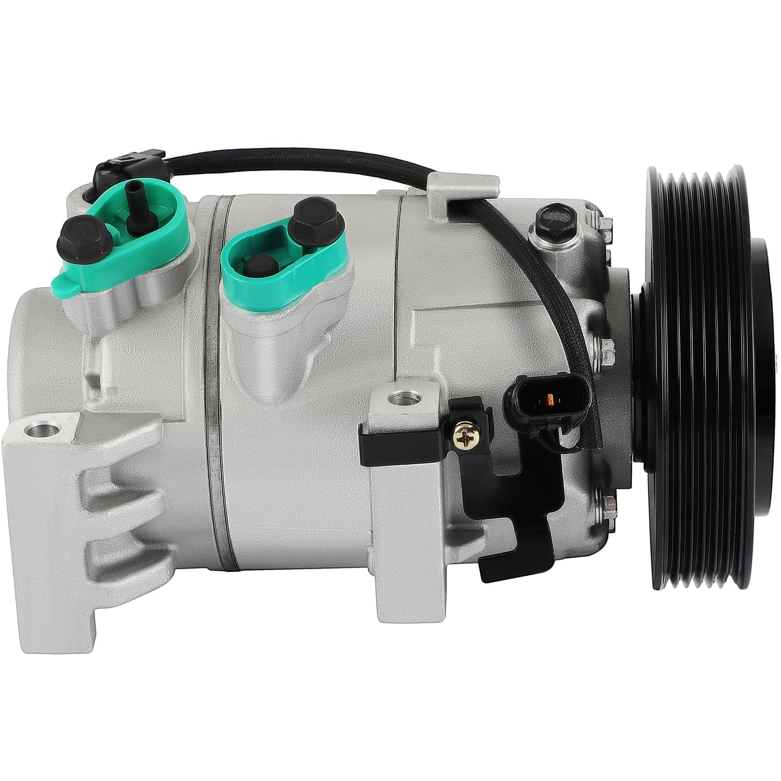 ECCPP A/C Compressor with Clutch 2017-2018 Fit for Hyundai Elantra 1.6L 2014-2019 Fit for Kia Soul 1.6L AC Compressor