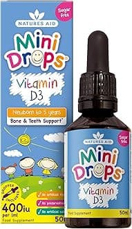 Natures Aid Vitamin D3 400Iu Drops, 50 ml