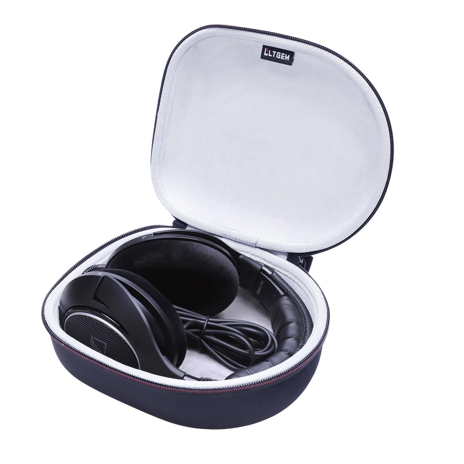 LTGEM Hard Case Compatible with Sennheiser Consumer Audio HD 599/560 S/650/569, AKG Pro Audio Studio K371/K361/K275/K271/K872 Over-Ear Headphones
