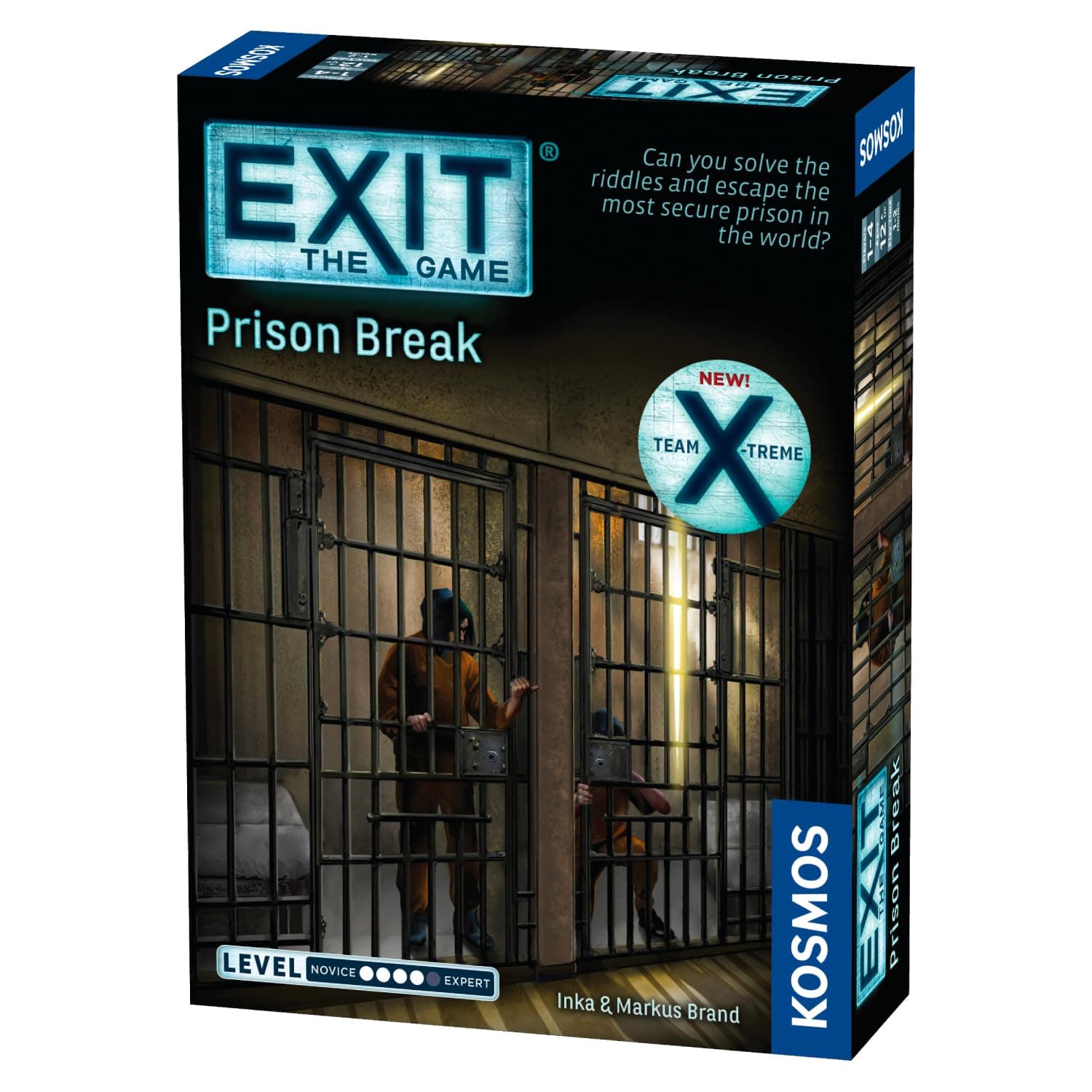 Thames & Kosmos EXIT: Prison Break | Escape Room Card Game | Mystery Puzzle Game for 2–4 Players | Family Game Night for Kids & Adults Age 12+ | Fun Strategy Game