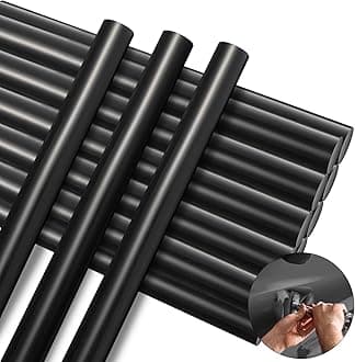 20 Pcs Paintless Dent Repair Glue Sticks PDR Glue Hot Sticks Paintless Dent Repair Tool for Car Restoration Remover Tool Set (Black)