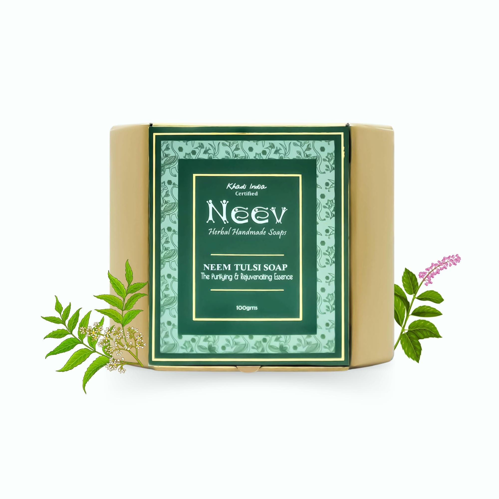 Herbal Handmade Soaps Neem Tulsi Handmade Soap