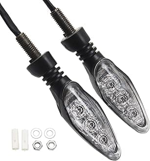 2 Pcs Motorcycle Front or Rear Turn Signal Indicators Compatible with KTM 990 890 790 690 530 525 500 450 350 250 1290 1190 1090 1050 (Clear)