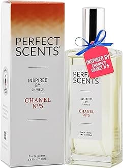 Fragrances, Inspired by Chanel’s No. 5, Women’s Eau de Toilette, CLEAN, Vegan, Paraben-Free, Phthalate-Free, Never Tested on Animals, 3.4 Fluid Ounces