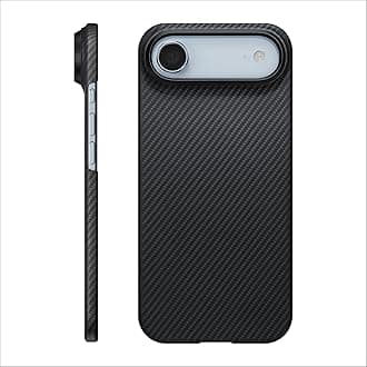- for iPhone Air Case 6.5", Compatible with MagSafe, Ultra-Slim Case with Caseless Touch Feeling, 600D Aramid Fiber Woven, Black/Grey(Twill)