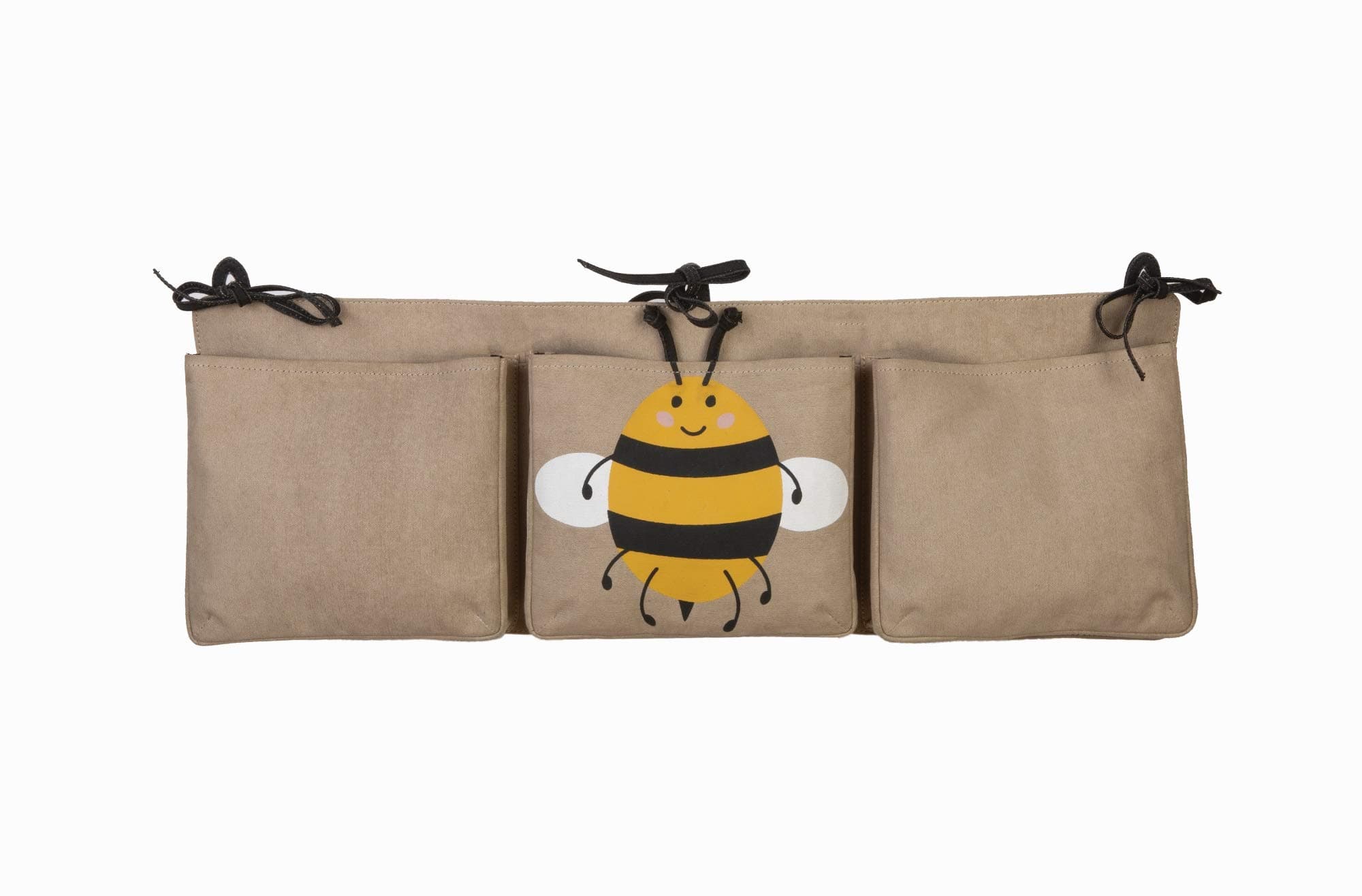 Mona B Buzz Bee Upcycled Canvas Crib Organizer M-5891
