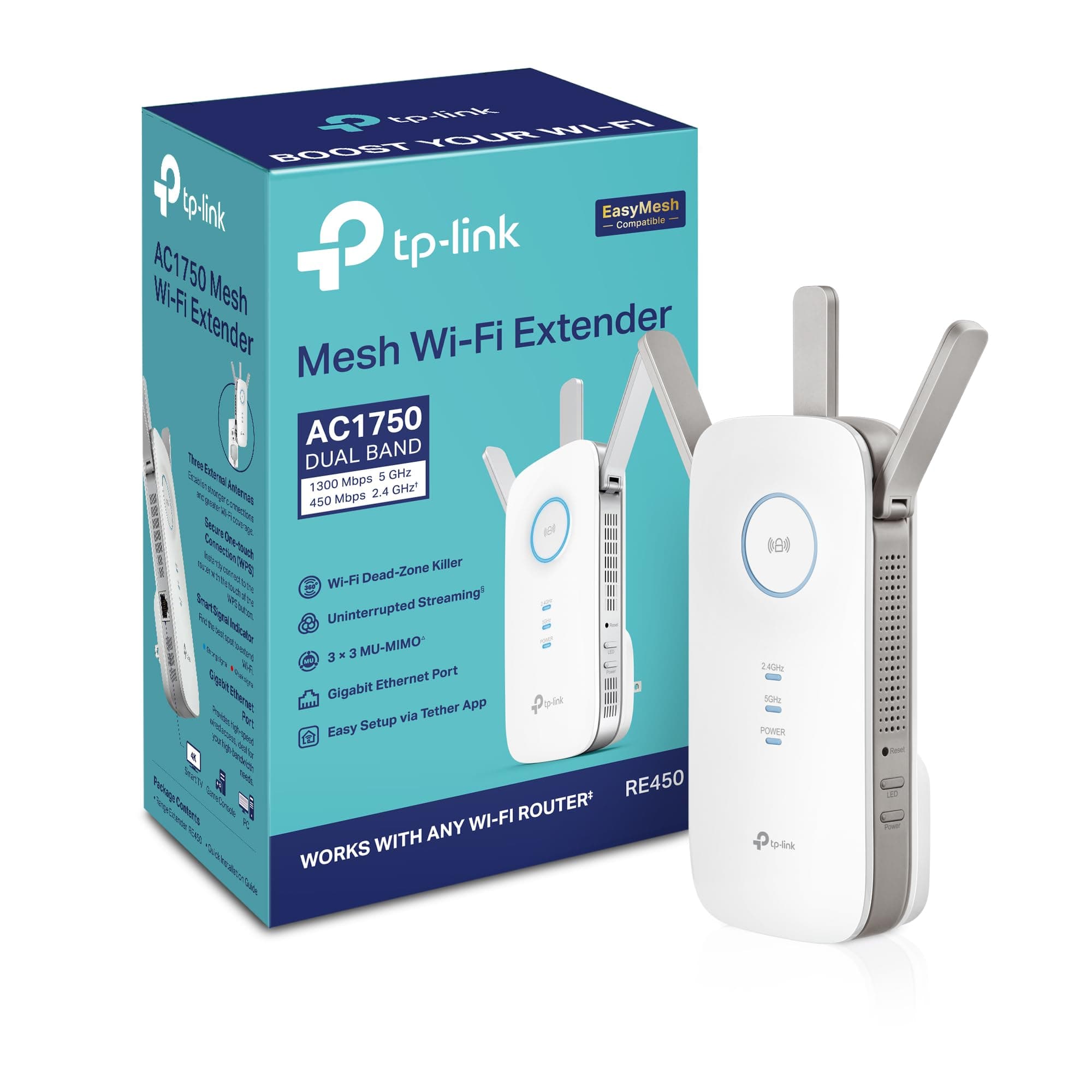 AC1750 WiFi Range Extender
