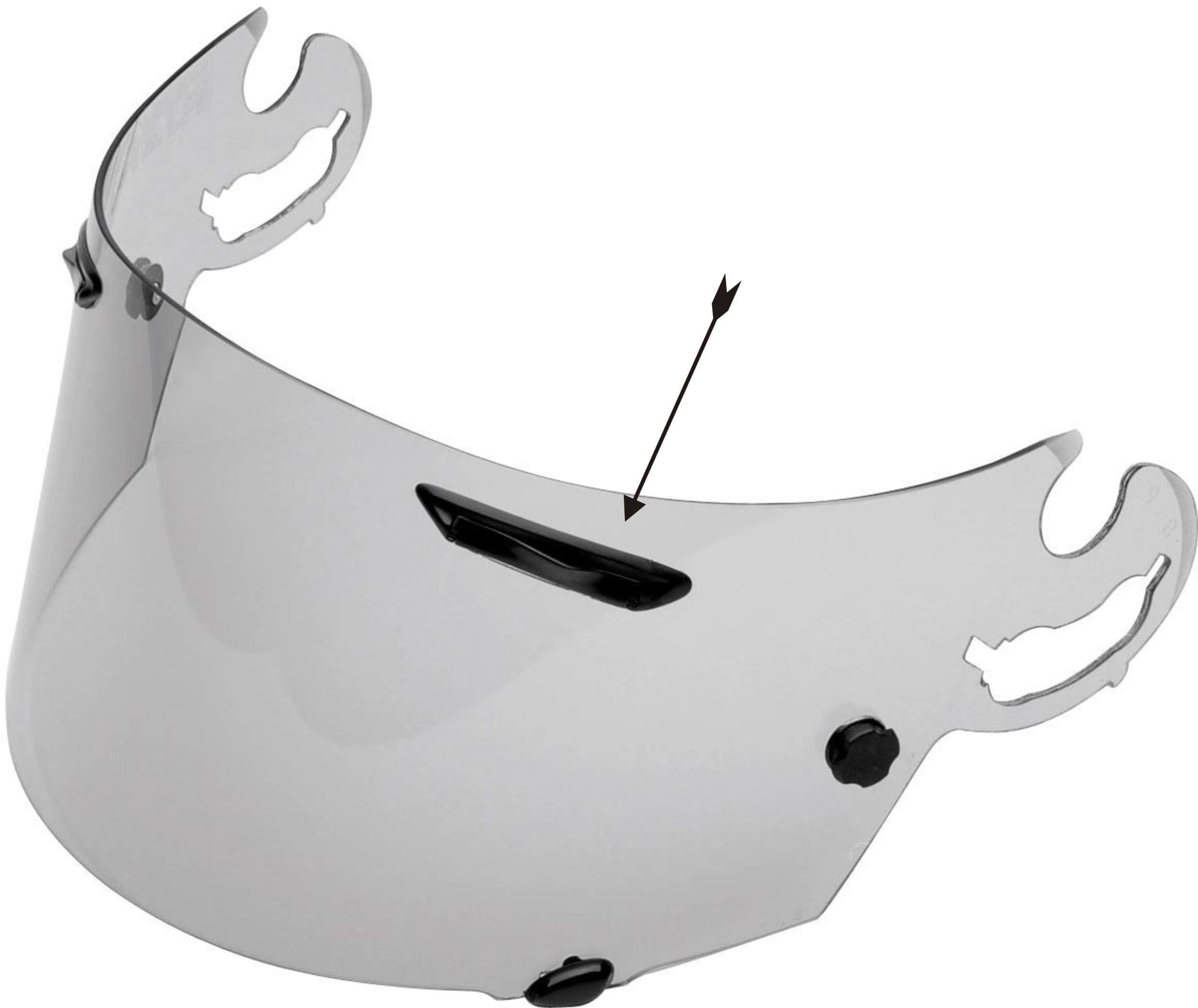 Arai SAI Face Shield Brow Inserts Corsair V Vector 2 RX-Q Signet-Q Defiant