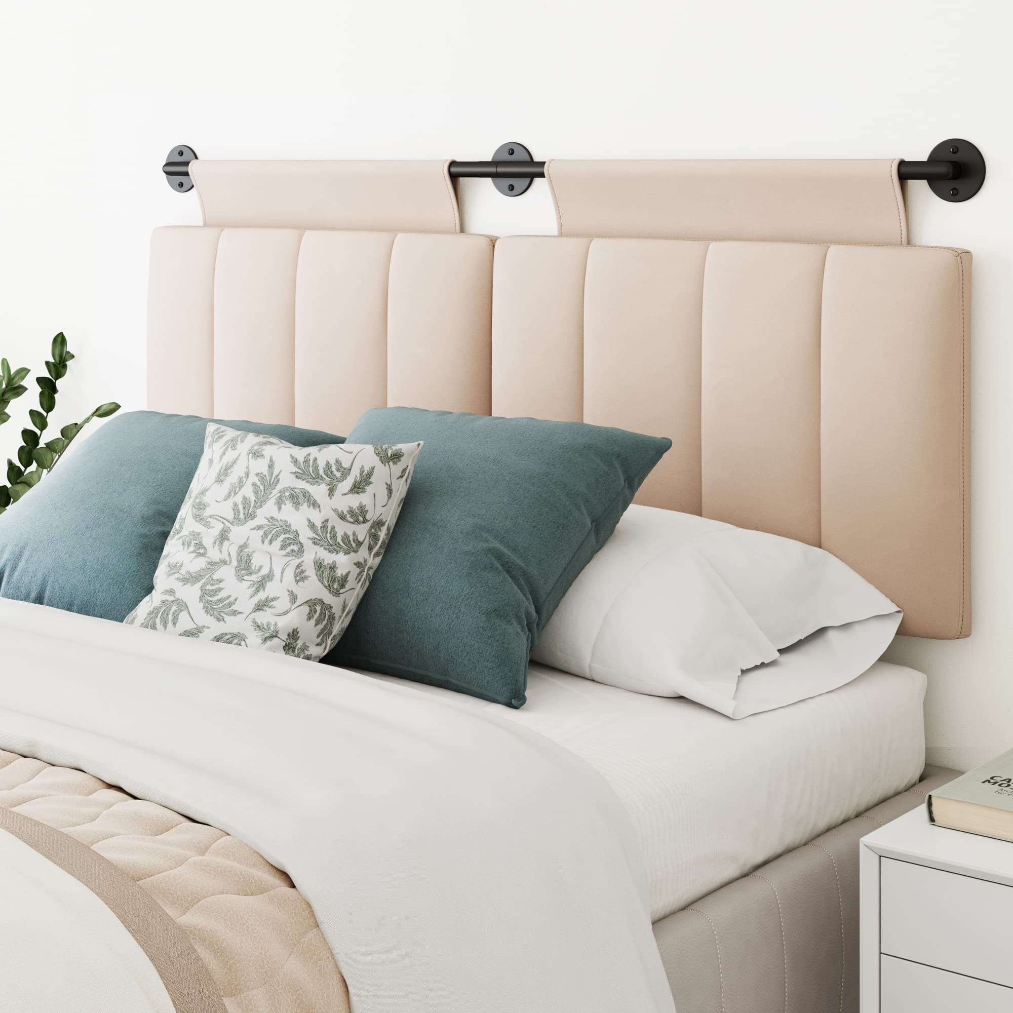 Nathan James Remi Queen Padded Wall Mount Headboard