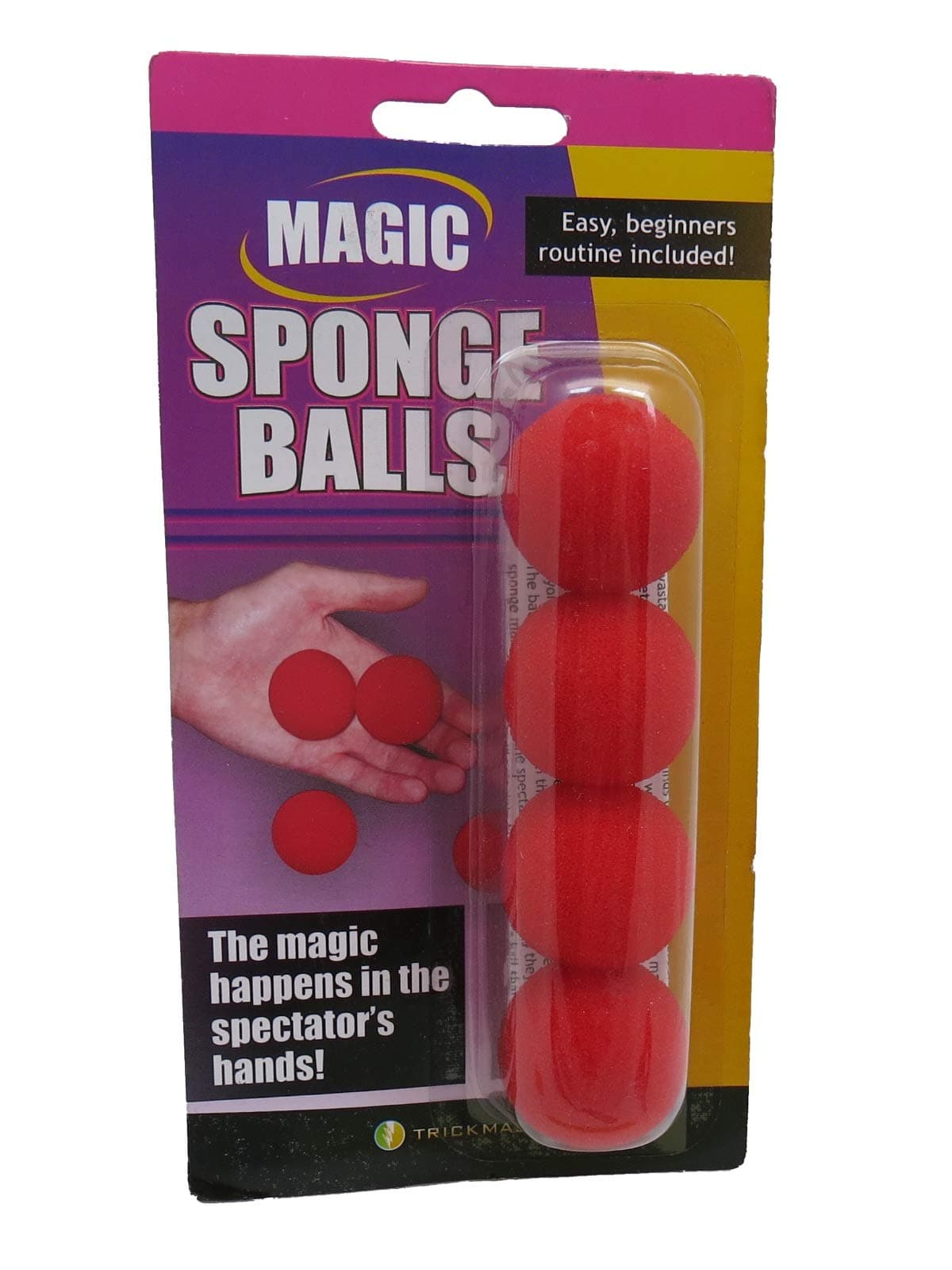 1.25 Inch Red Sponge Balls Instructions