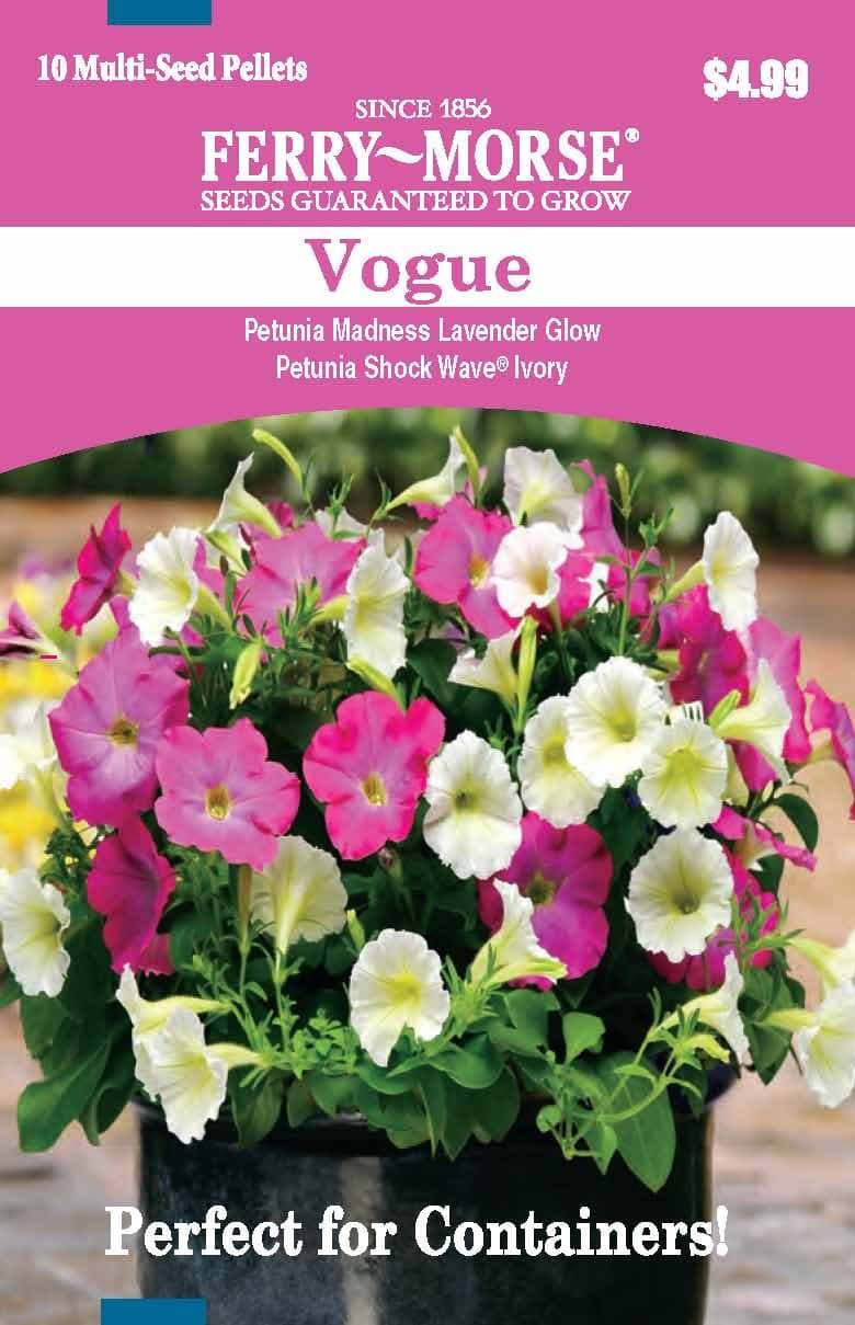 Ferry Morse 2177 Container Combinations, Petunia-Vogue