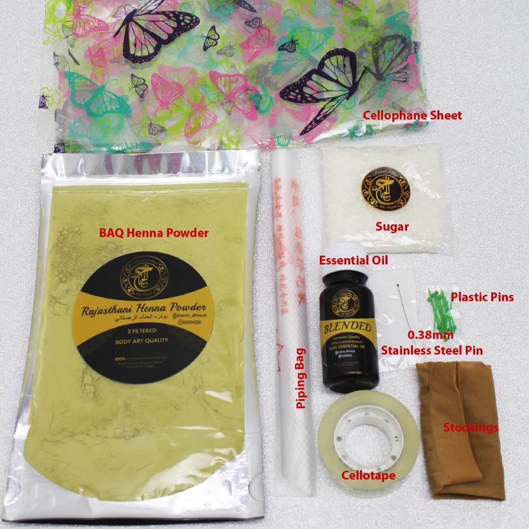 ORGANIC HENNA BEGINNERS KIT