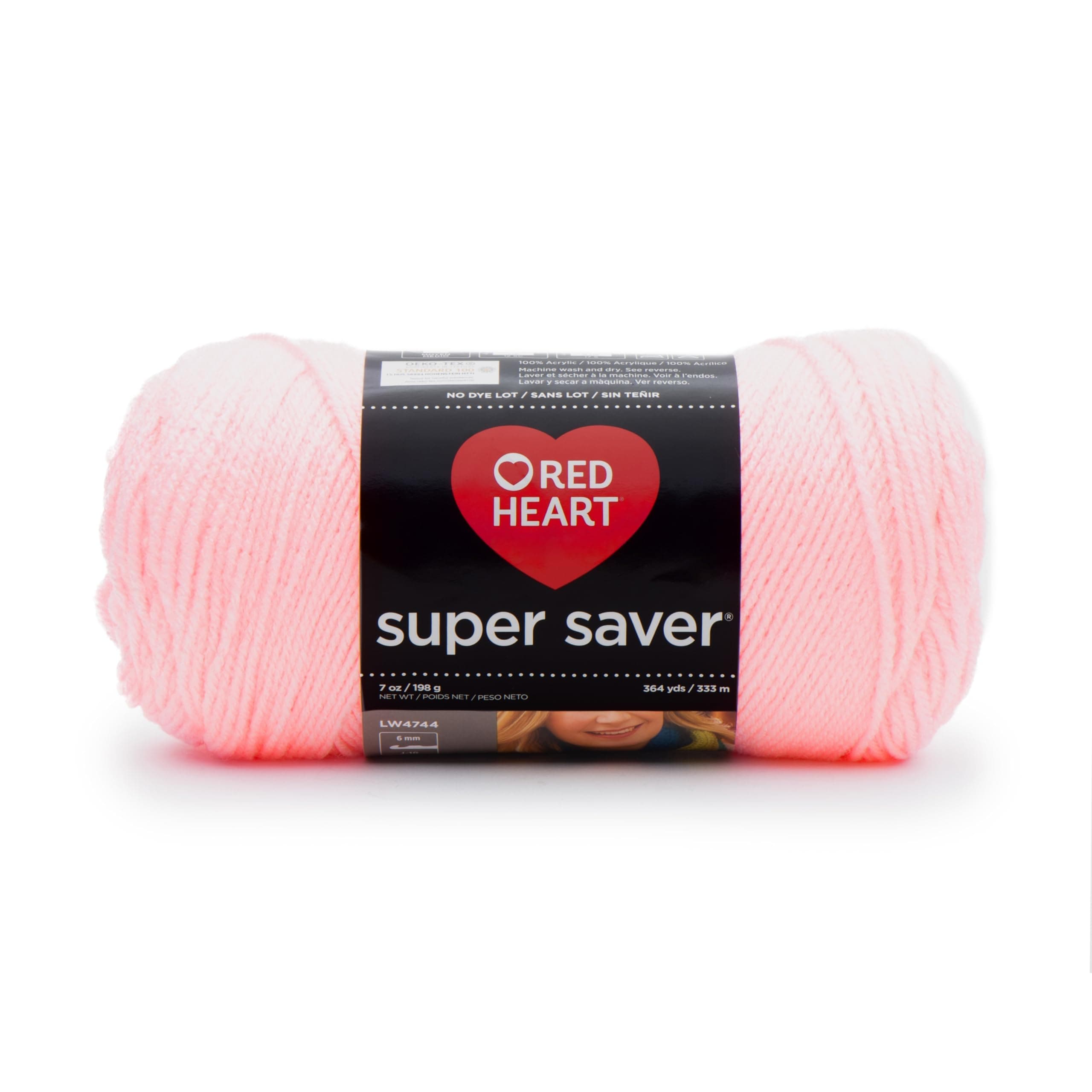 Super Saver Yarn, Petal Pink