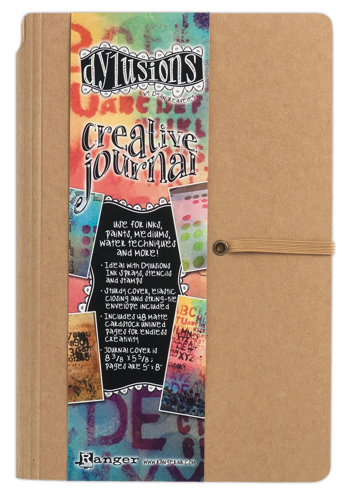 Dylusions The Crafters Workshop Creative Journal Small (5x8), zzzz-s, Multi-Colour