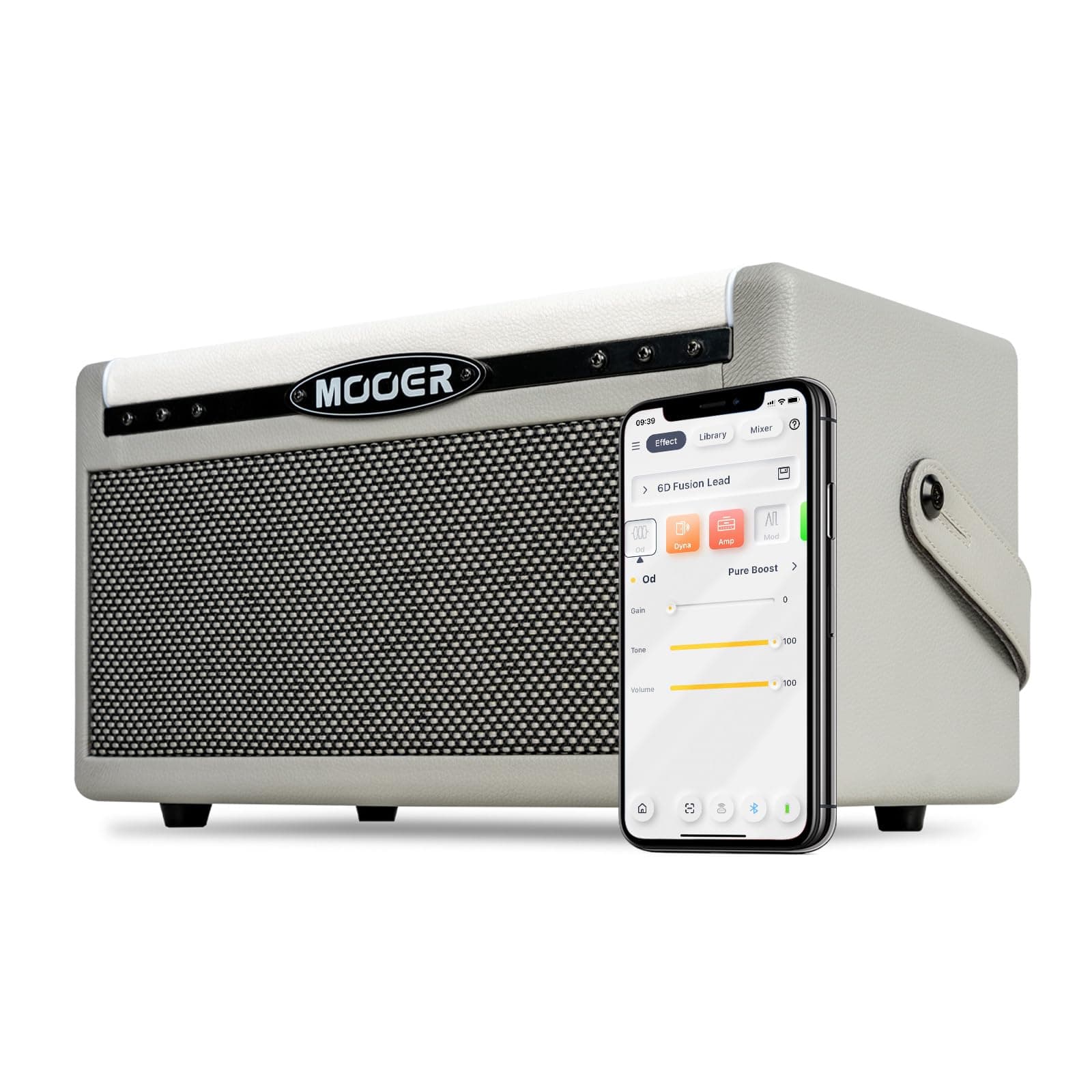 - SD30i AI Smart Guitar Amp Portable Practice Amplifier, Bluetooth 30W Stereo Sound, 5Hrs Bettary Life, with 101 Effects, 80s Looper and 40 Drummer for Electric Guitar