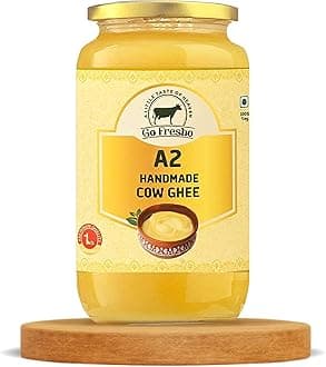 - Go Fresho A2 Desi Cow ghee| Vedic Bilona Method| Pure, Natural & Healthy (500 ml (Pack of 1))