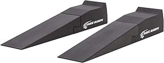 Race Ramps 2-Piece 67" XT Car Service Ramp, Tire Lift for Low Profile Vehicles, Solid High-Density Foam for Non-Skid Loading, Set of 2