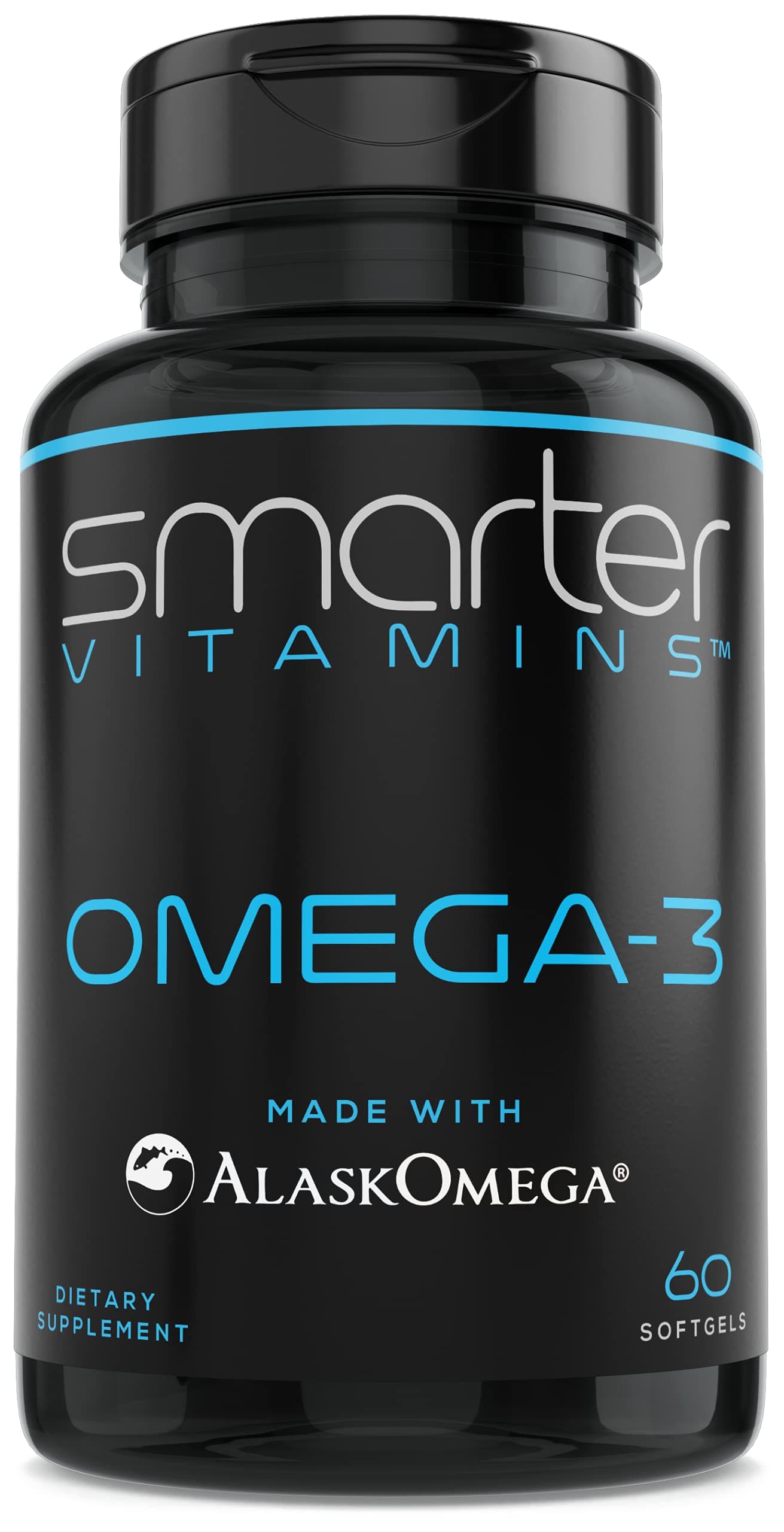 - Omega 3 Fish Oil, Strawberry Flavor, Burpless, Tasteless, 2000mg, DHA EPA Triple Strength, Made with AlaskOmega®