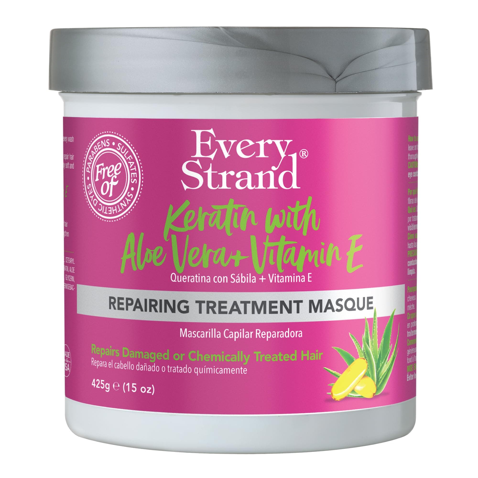 Every Strand Keratin Masque 15 OZ - 1 Unit (Case Pack Qty - 6)
