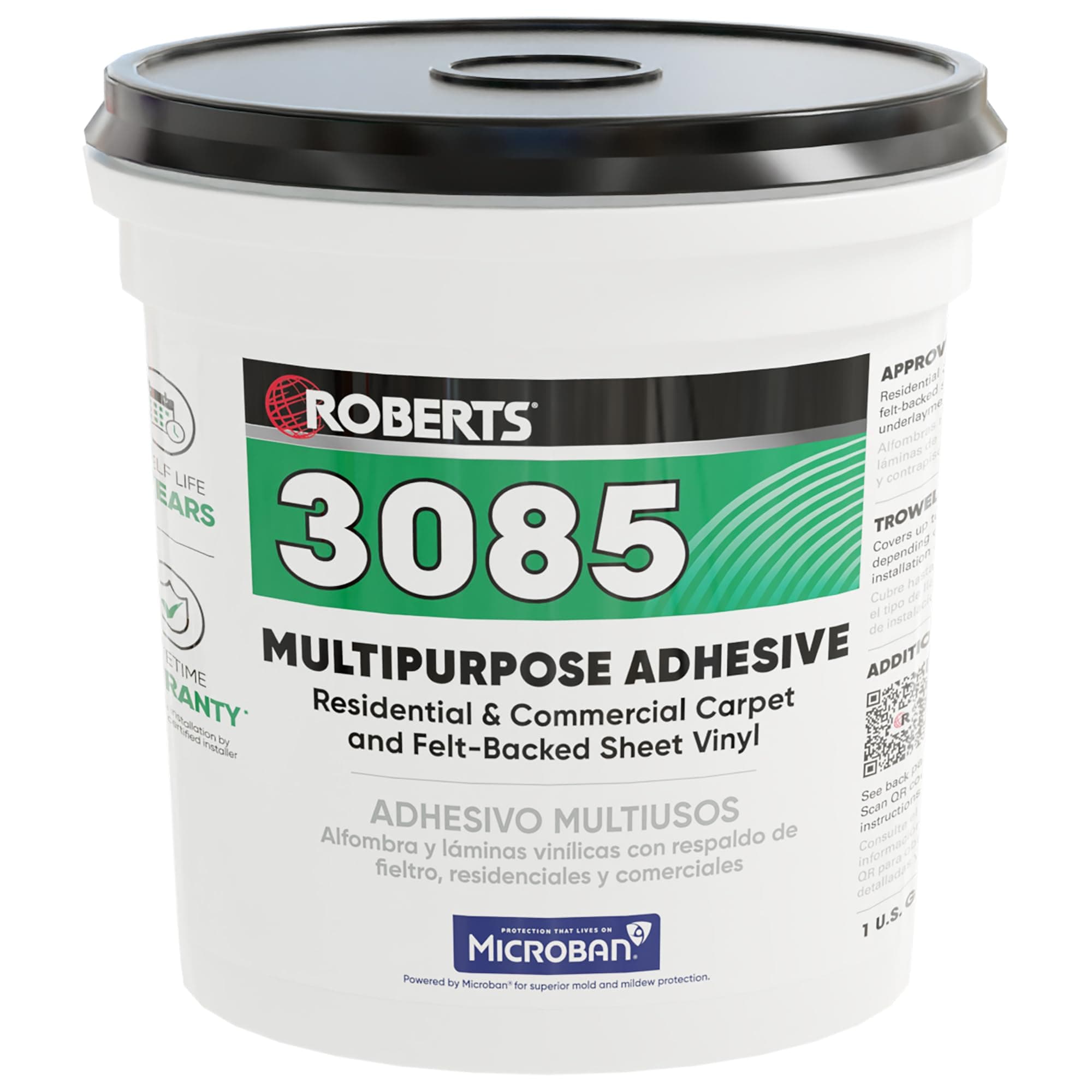 ROBERTS 3085 Multi-Purpose Glue - 1 Gallon (3.78L)