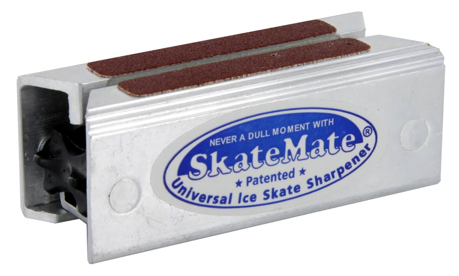 Patented Handheld Ice Skate Sharpener/Conditioner for All ice Skates, Ice Hockey, Speed Skates or Dance!