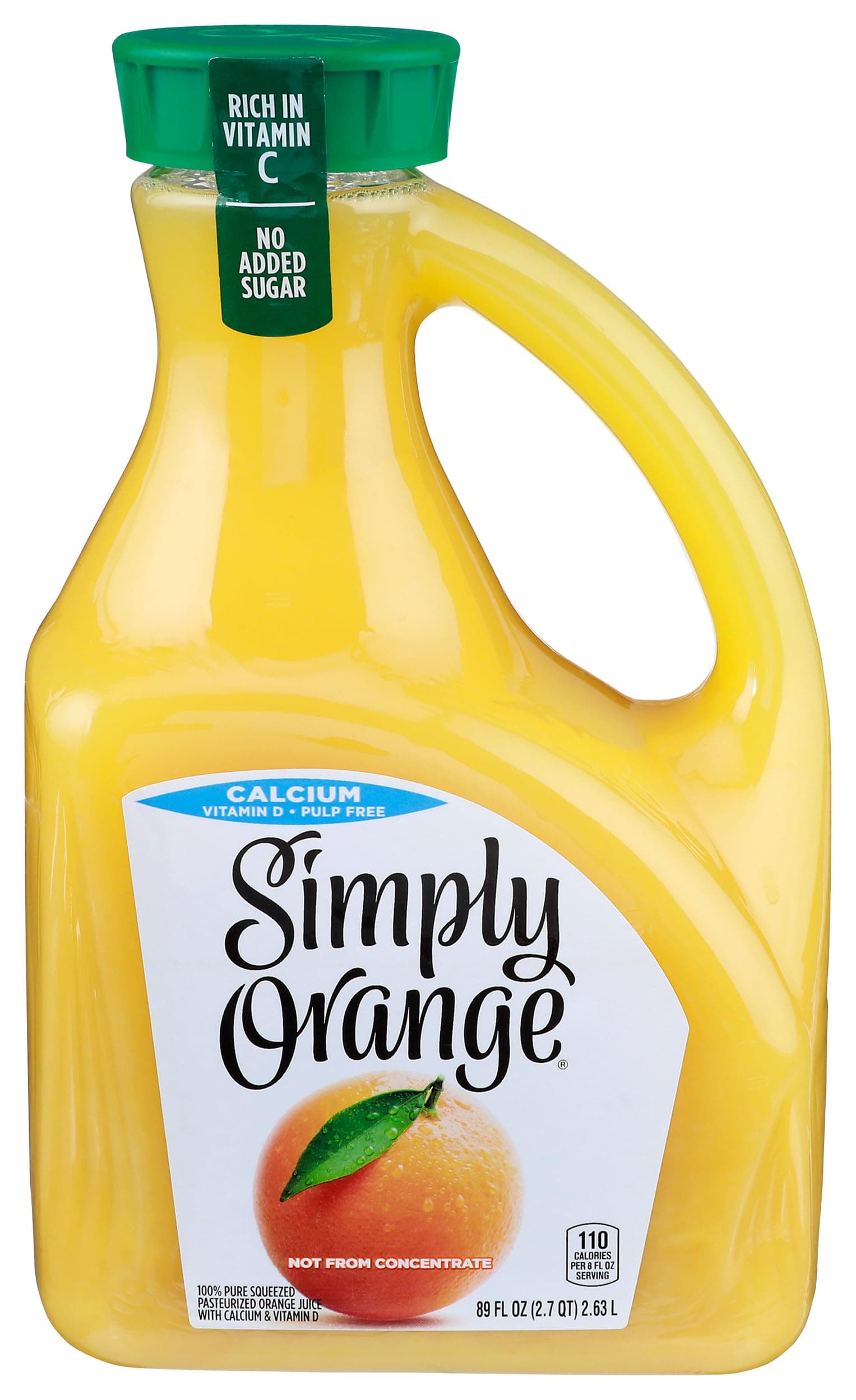 Juice Orange With Calcium, 89 Ounce