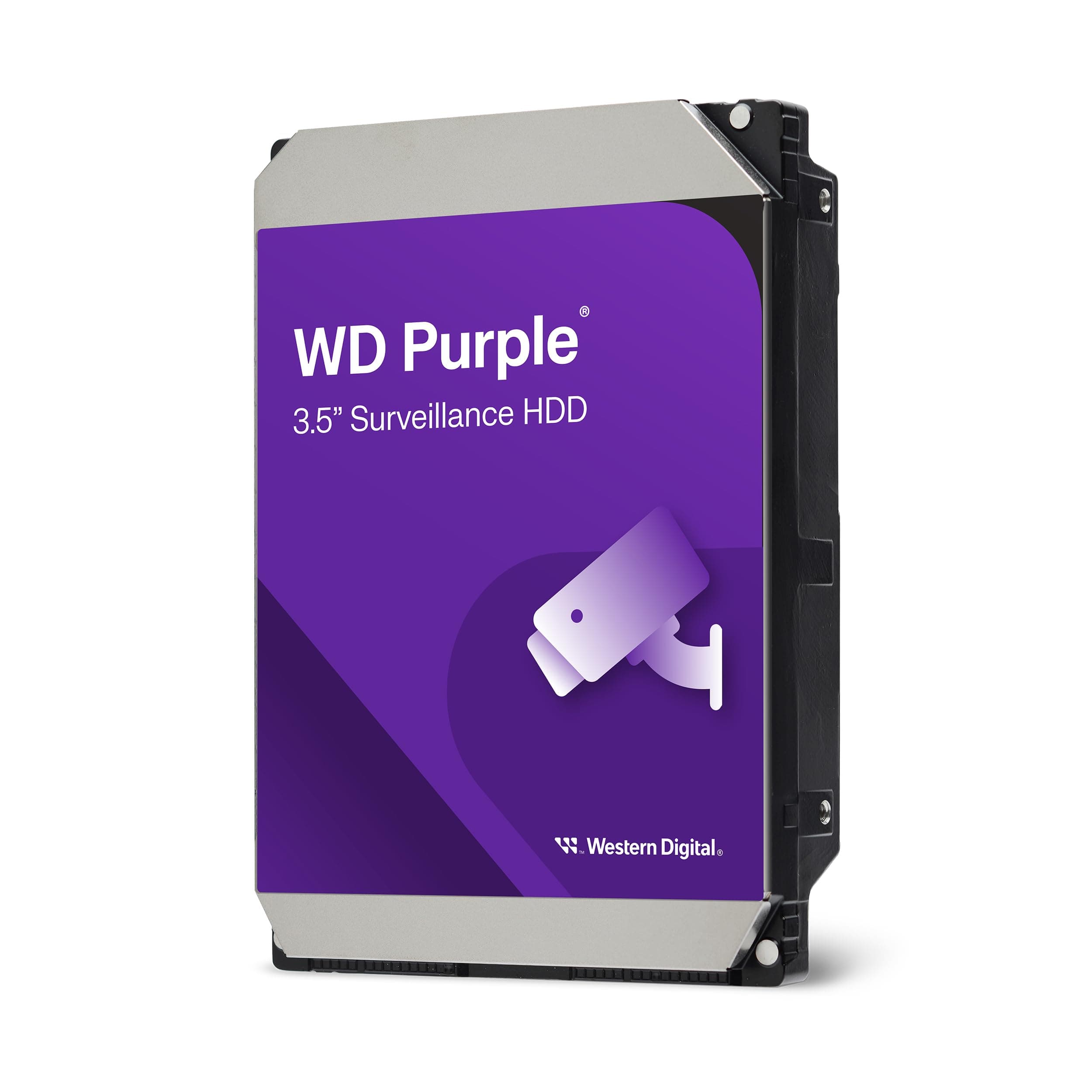 Purple 4TB Surveillance 3.5" Internal Hard Drive, AllFrame Technology, 180BT/yr, 256MB Cache, 3 Year Warranty
