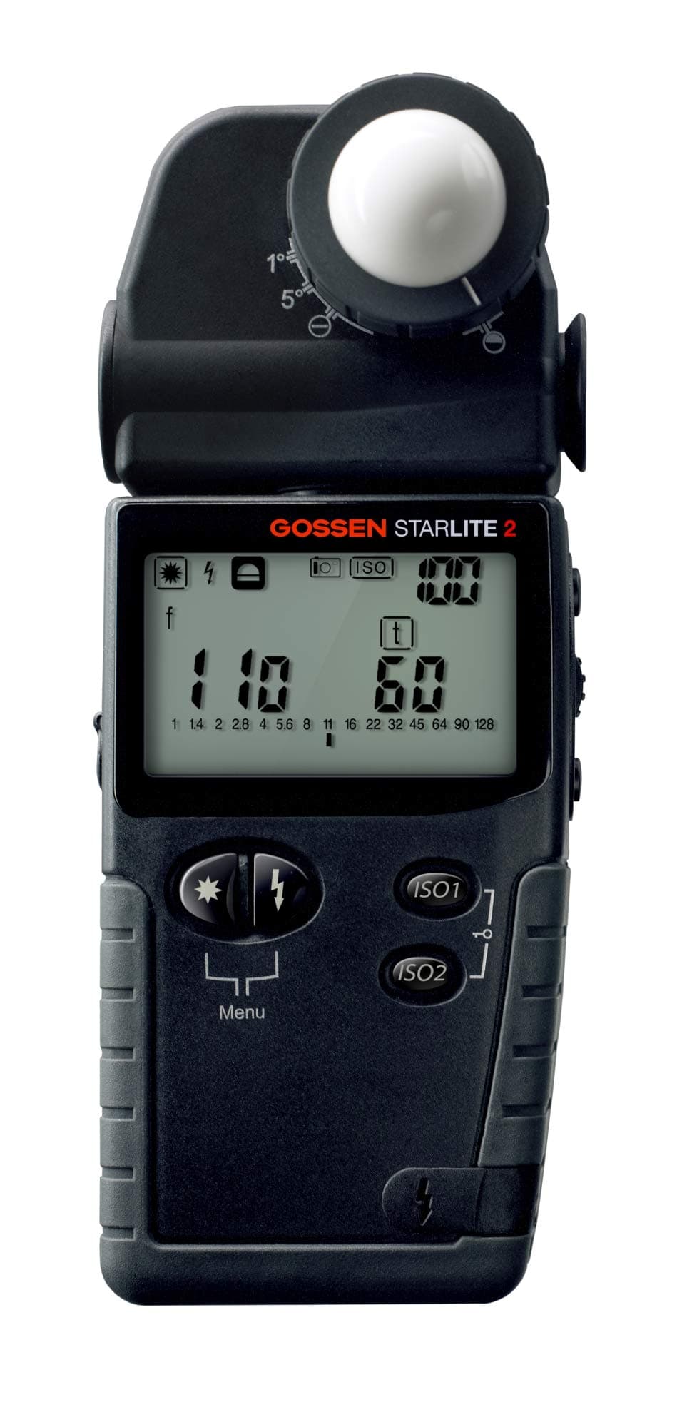 Gossen Starlite Multifunction Digital Ambient and Flash Light Meter with Reflected Spot Setting