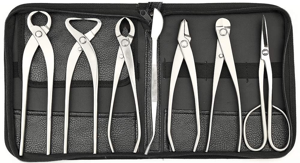 Beginner Grade 7 PCS Bonsai tool set (kit) BBTKS-05