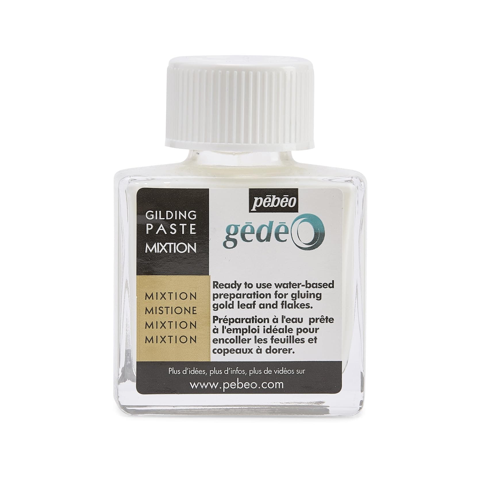 Pebeo 766544 Gedeo Gilding Art Paint Paste, 75ml