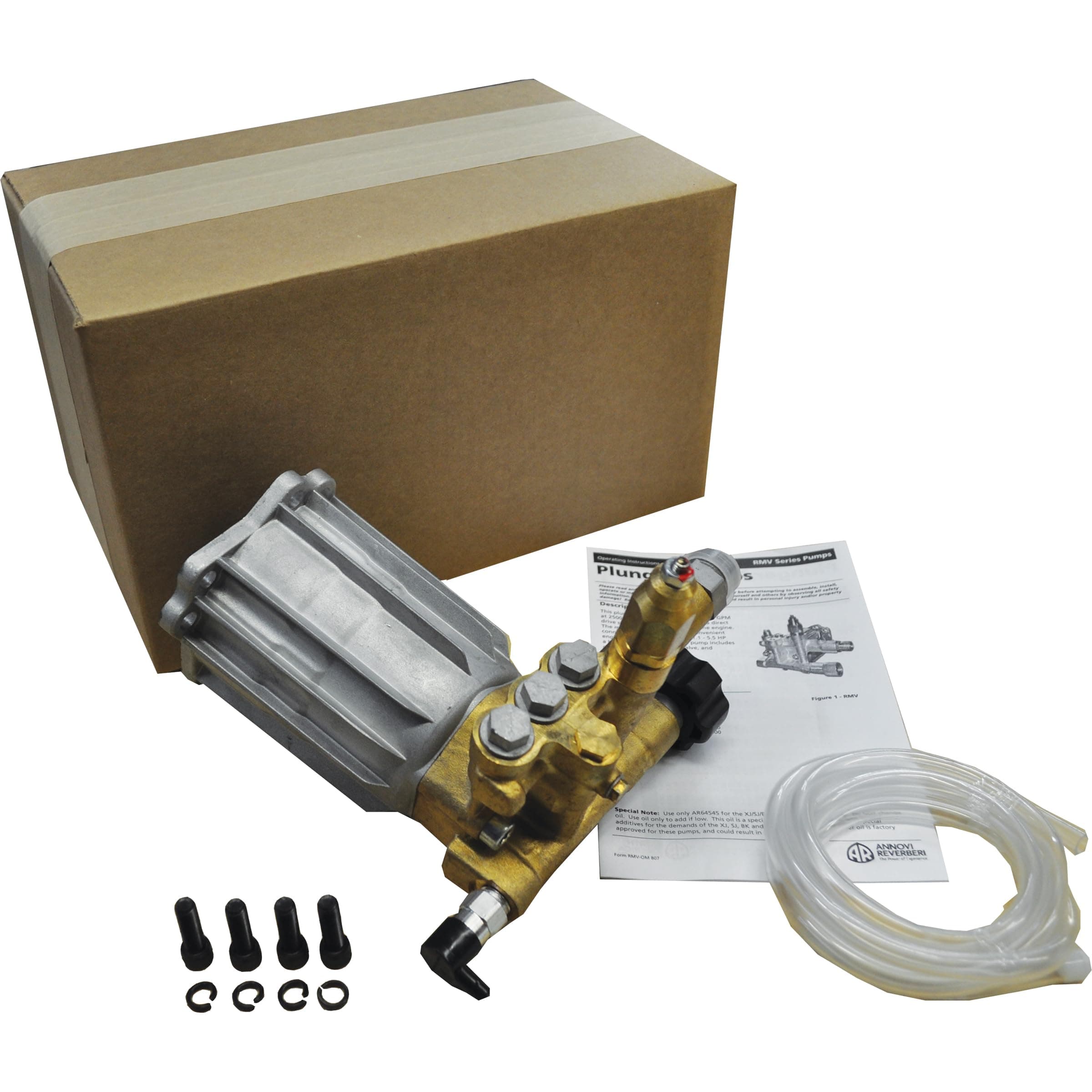 RMV25G30D-PKG Pressure Washer Pump Kit, 2.5 GPM, 3000 PSI, Thermal Relief Valve