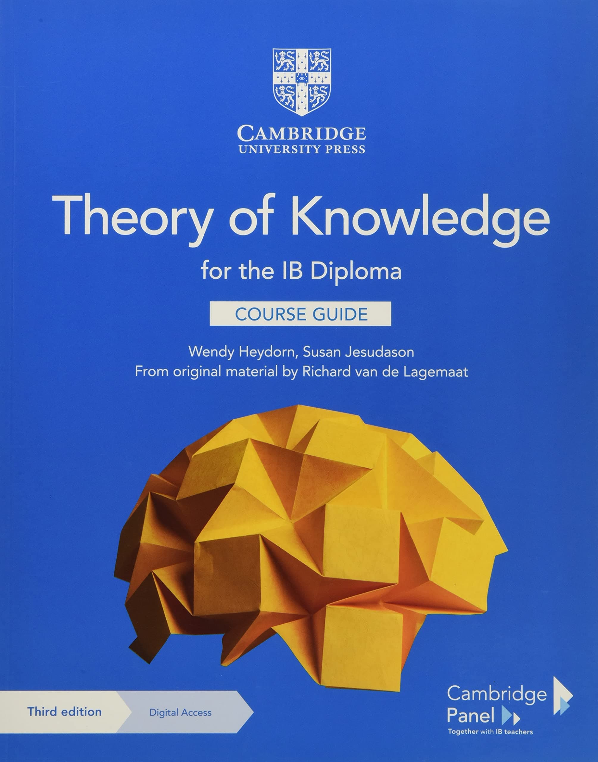Theory of Knowledge for the IB Diploma Course Guide with Digital Access (2 Years) 3/ed Paperback – 11 June 2020