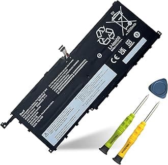 ASODI 01AV409 SB10K97566 00HW028 Laptop Battery for Lenovo Thinkpad X1 Carbon 4th Gen 4 2016 ThinkPad Yoga Gen1 Gen2 Series SB10K97567 SB10F46466 SB10F46467 01AV457 00HW029 01AV438 01AV473 01AV458